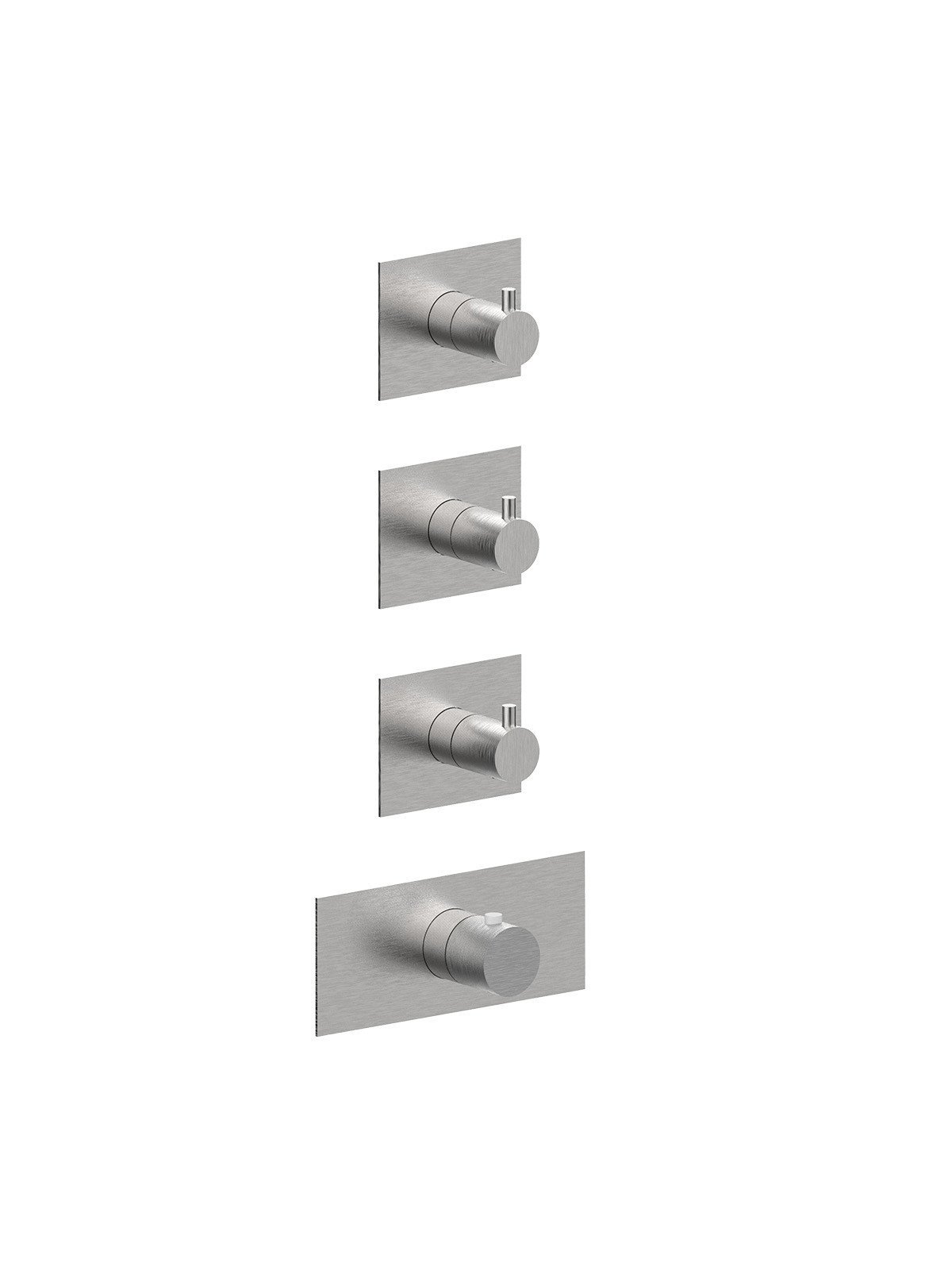 Endmontage UP- 3 Wege Thermostat Duschen Verteiler