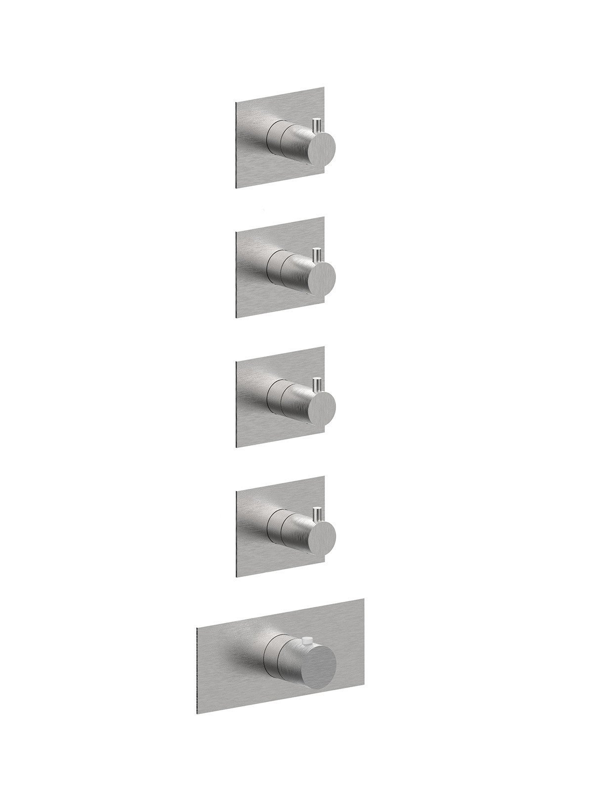 Endmontage UP- 4 Wege Thermostat Duschen Verteiler