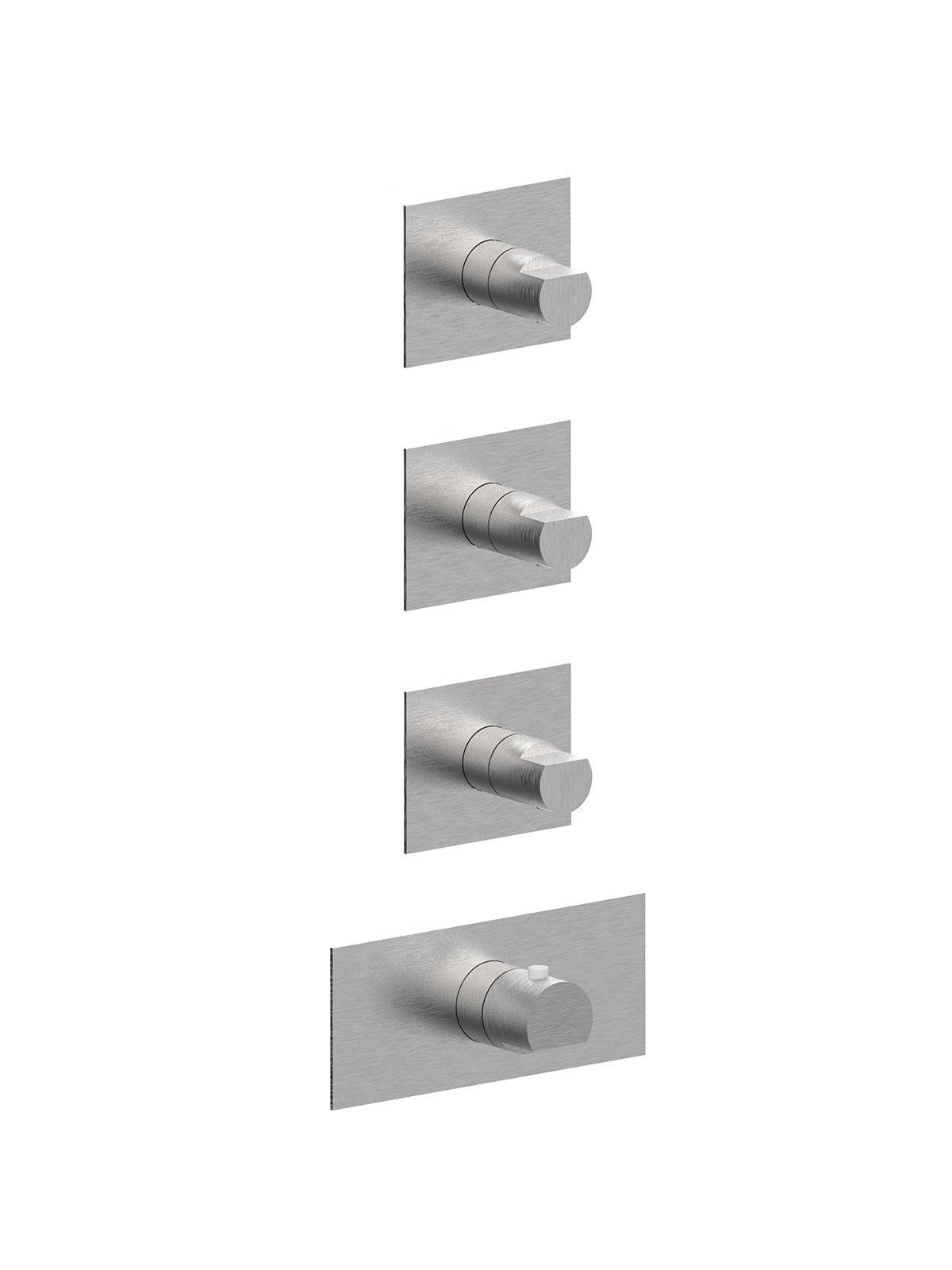 Endmontage UP- 3 Wege Thermostat Duschen Verteiler