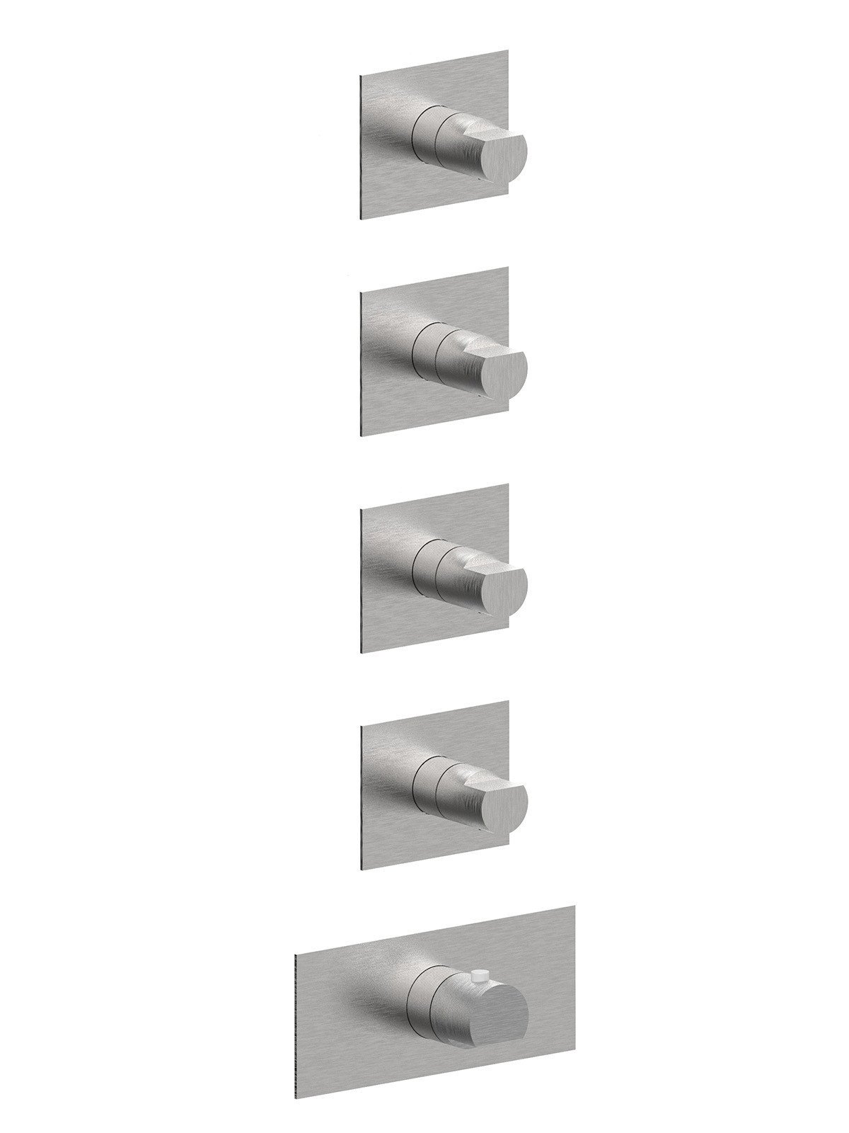 Endmontage UP- 4 Wege Thermostat Duschen Verteiler